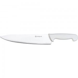 Nóż kuchenny, HACCP, biały, L 250 mm